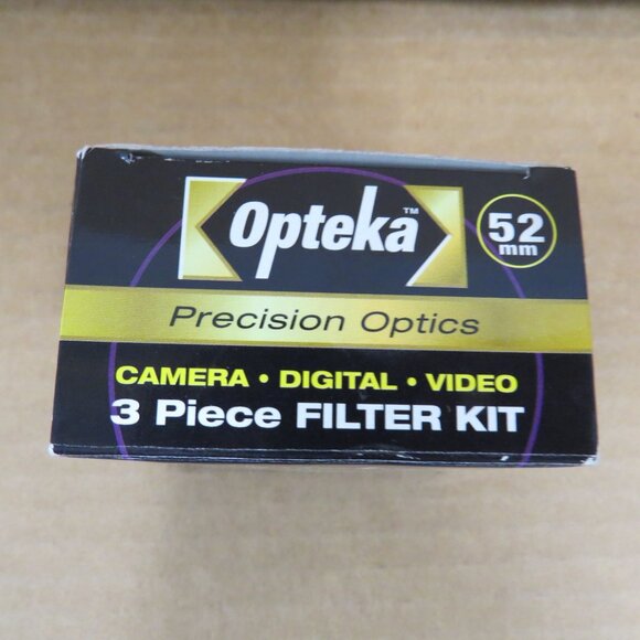 Opteka 52mm Hi-Def Professional 3-Piece Filter Set UV - PL - FLD NEW IOB - Picture 5 of 7